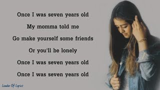 7 YEARS  Lukas Graham Cover by Jasmine Thompson Lyrics [upl. by Ayerf462]