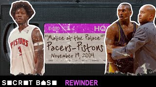 The infamous quotMalice at the Palacequot fight needs a deep rewind  2004 PacersPistons [upl. by Cristiano]