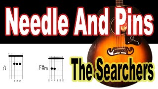 The Searchers Needle And Pins Guitar Chords [upl. by Cannice]