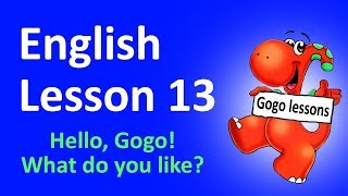 English Lesson 13  What do you like This or That Singalong Counting [upl. by Drisko523]