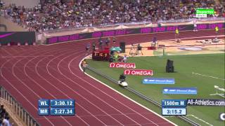 32669 Asbel Kiprop 1500m Monaco Herculis 17072015 [upl. by Llywellyn]