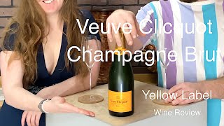 Veuve Clicquot Champagne Brut Yellow Label Review [upl. by Olenta]