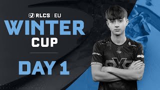 RLCS Winter Cup  Europe  Day 1 [upl. by Macy]