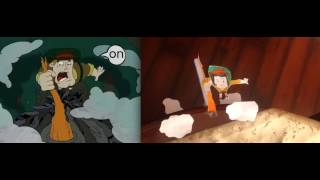 The Adventures of Cliff Hanger Comparison Original vs My Version [upl. by Ainwat725]