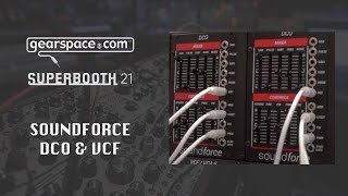 Soundforce  Gearspace  Superbooth 2021 [upl. by Enyak308]