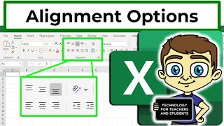 Excel Alignment Options Tutorial [upl. by Mendelsohn]