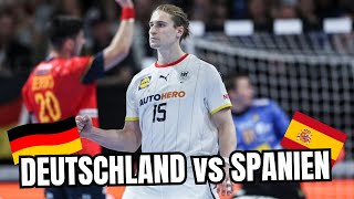 Deutschland vs Spanien Handball Länderspiel [upl. by Cliff486]