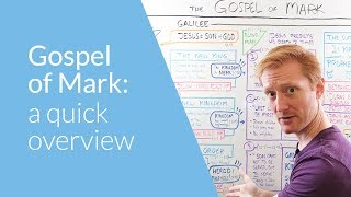 Gospel of Mark a Quick Overview  Whiteboard Bible Study [upl. by Gambrell]