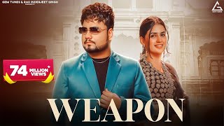 Weapon  Official Video  KD DESIROCK  Pranjal Dahiya  Komal Chaudhary  Haryanvi Song 2024 [upl. by Afirahs525]