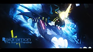 Digimon Veemon Armor Digivolve to Raidramon [upl. by Pavior]