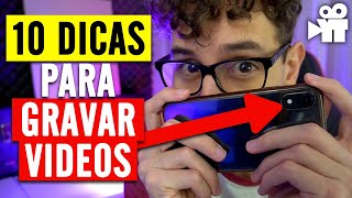 10 dicas para gravar videos para o YouTube [upl. by Dev351]