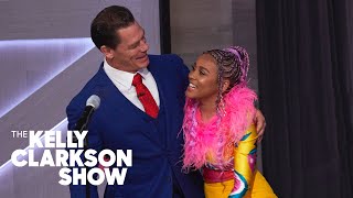 John Cena Surprises Sho Madjozi While Performing John Cena [upl. by Airbmak750]