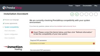 Prestashop installation issue  How to fix intl extension issue  Configure intl in phpini [upl. by Weathers]