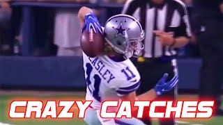 NFL Craziest Catches of AllTime [upl. by Selohcin]