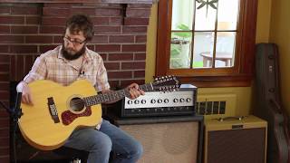 Guild 2512e Acoustic 12 String Guitar Demo  Review [upl. by Einalam856]