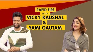 Vicky Kaushal Reveals Some Secrets In This Rapid Fire [upl. by Cuthbertson]