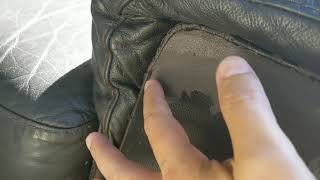 Bonded Leather and Vinyl sofa Peel FIX  DIY [upl. by Kcirdek774]