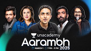 UNLIMITED EDUCATION 4499Year 🗿🔥  Unacademy Aarambh 2025 [upl. by Nylavad138]