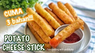 POTATO CHEESE STICK  KENTANG GORENG KEJU [upl. by Eitak532]