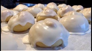 Glazed Lemon Knot Cookies  MarysKitchenMtl [upl. by Aihsela852]