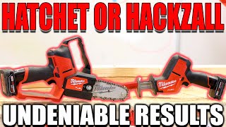 Milwaukee M12 FUEL Hatchet OR M18 FUEL Hackzall Reciprocating Saw UNDENIALABLE RESULTS [upl. by Blumenfeld403]