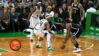 Joe Johnson Trips Up Paul Pierce with his Handles [upl. by Gabel]