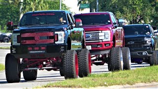 Daytona Truck Meet 2021 Pre Truck Show  Daytona International Speedway [upl. by Assennej]