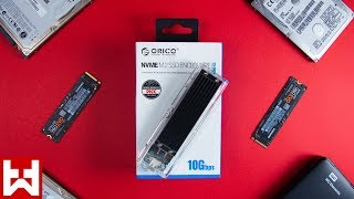 Orico NVME Enclosure Review  Fast 10Gbps USB 31 GEN 2 TypeC M2 NVMe SSD Enclosure [upl. by Aicilana]