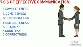 7 Cs of Effective communication [upl. by Einnaffit293]