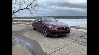 2021 BMW M550i xDrive Comprehensive In Car Review Brilliantly Balancing Luxury and Sport [upl. by Alver]