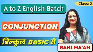 Conjunctions  English Grammar for beginners  Part  2  Definition Example Types  Rani Maam [upl. by Anya]