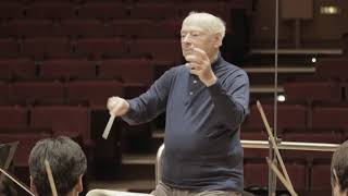 BRSO Bernard Haitink dirigiert Beethovens 9 Symphonie Auszug [upl. by Elna881]