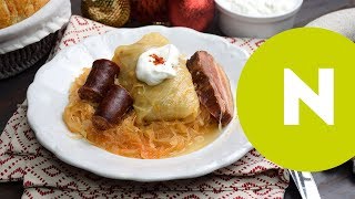 Töltött káposzta karácsonyra recept  Nosalty [upl. by Ibbison541]