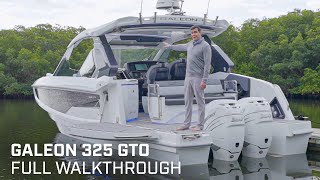 Galeon 325 GTO  Full InDepth Walkthrough [upl. by Carolyn]