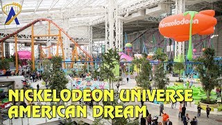 Nickelodeon Universe Overview  American Dream in New Jersey [upl. by Airekahs]