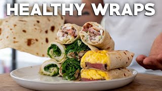 Healthy Wraps at Home Make Your Own Flatbread [upl. by Koenig259]