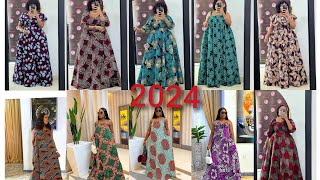 Modèle robe en pagne africain 2024 [upl. by Ahsim]