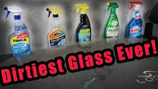 The ULTIMATE Glass Cleaner Test  Which one is the BEST [upl. by Beverly]