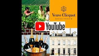 Veuve Clicquot Tour  Champagne House Reims France cellars classified as world heritage by UNESCO [upl. by Nywled]