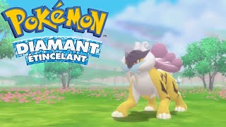 Pokémon Diamant Etincelant  RAIKOU [upl. by Laynad]