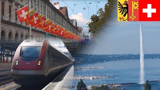 Geneva Switzerland 4K 🇨🇭  Interesting facts about Geneva  Best Cities [upl. by Nosdrahcir100]