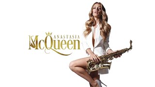 Female saxophonist Anastasia McQueen Ibiza Barcelona Madrid house club weddings show [upl. by Anitsirc800]