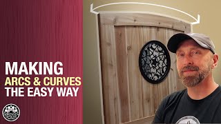 Making Arcs amp Curves The Easy Way  Woodworking [upl. by Katz]