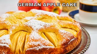 German Apple Cake Apfelkuchen [upl. by Findley137]