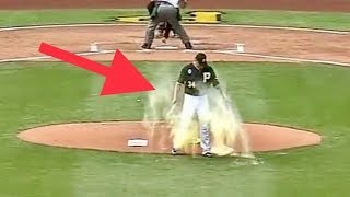 MLB  Bloopers  Oddities [upl. by Rori883]