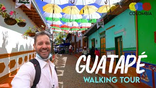 Guatapé Walking Tour The Most Colorful Town in Colombia – Traveling Colombia [upl. by Scurlock]