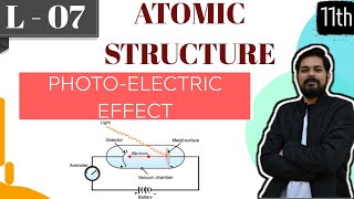 Atomic structure  Class 11 L7  photo electric effect [upl. by Otiv97]