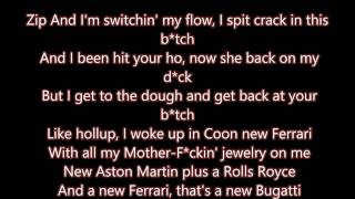 Bugatti Remix Lyrics On Screen Clean [upl. by Torres]