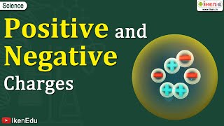 Positive and Negative Charges  Science  iKen [upl. by Imuy]