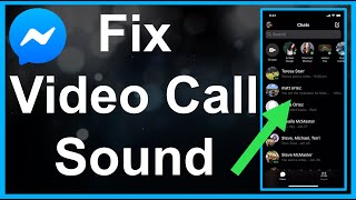 How To FIX Messenger Video Call Sound Problem [upl. by Idoj622]